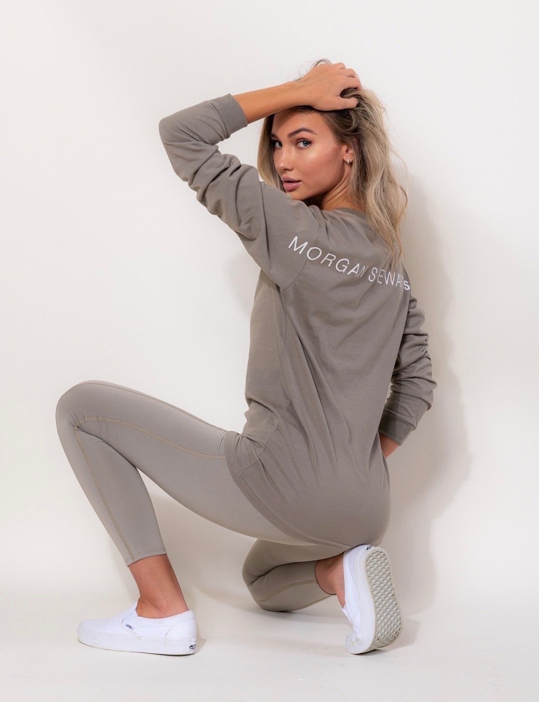 Simply Taupe Logo Long Sleeve