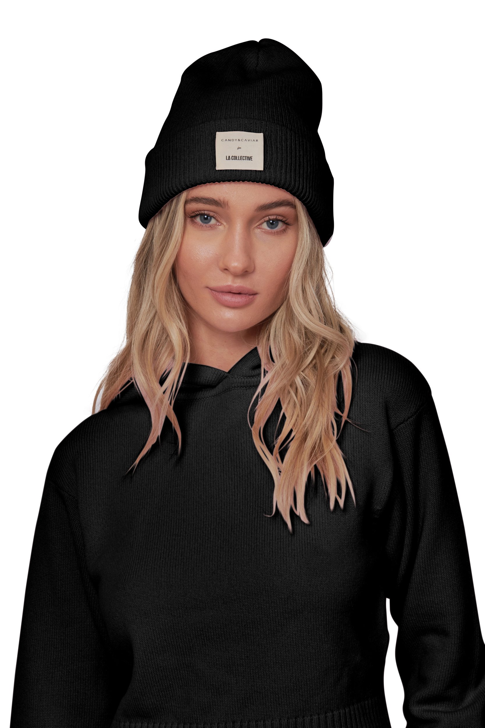 Onyx Cashmere Beanie