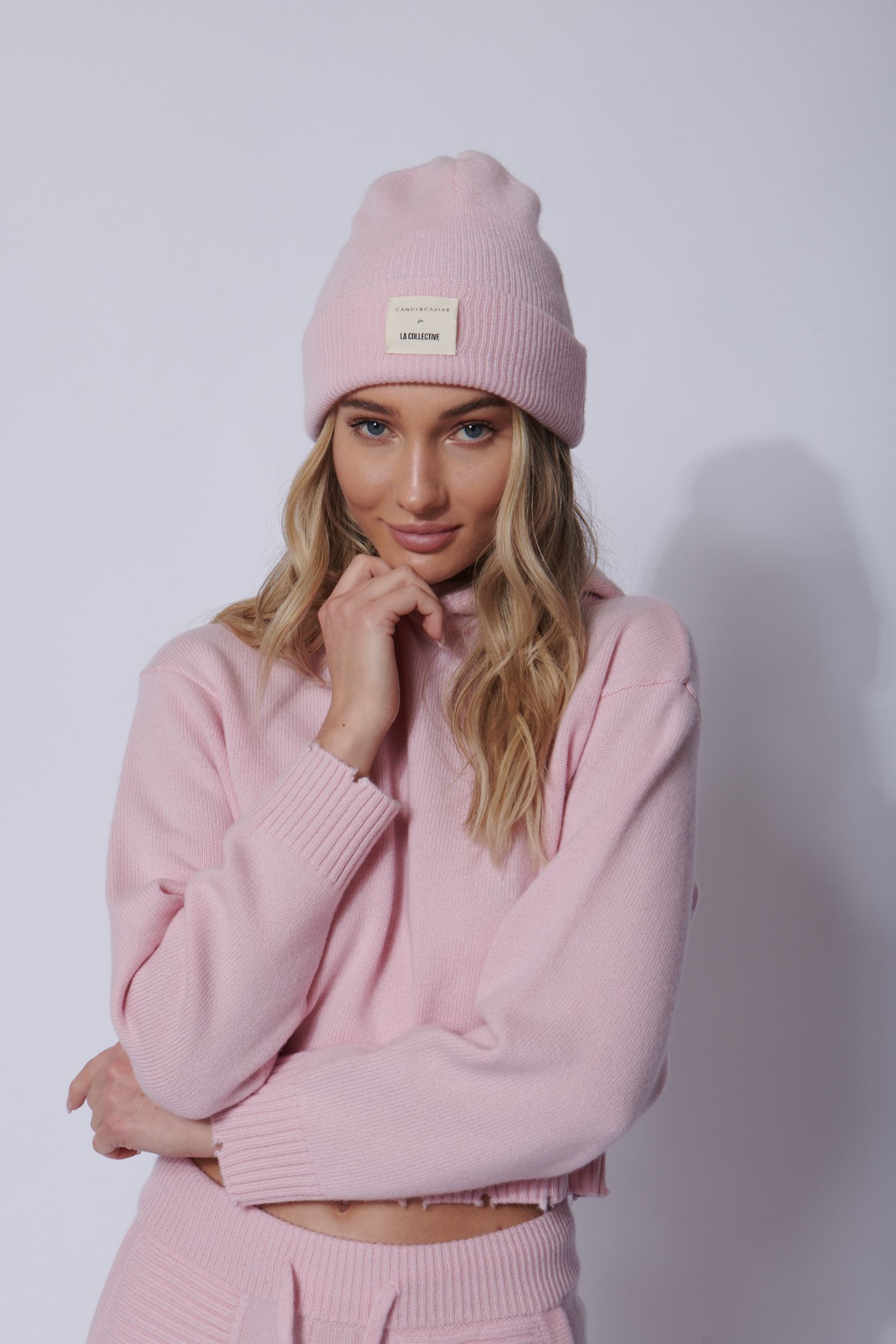 Hibiscus Cashmere Beanie