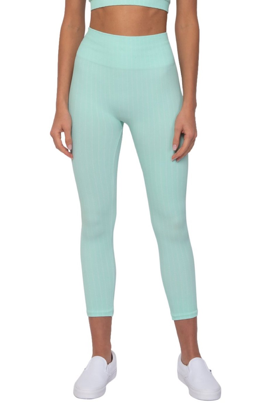 Seafoam Pin Stripe Legging